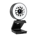 1080p Webcam — Built-In Ring Light