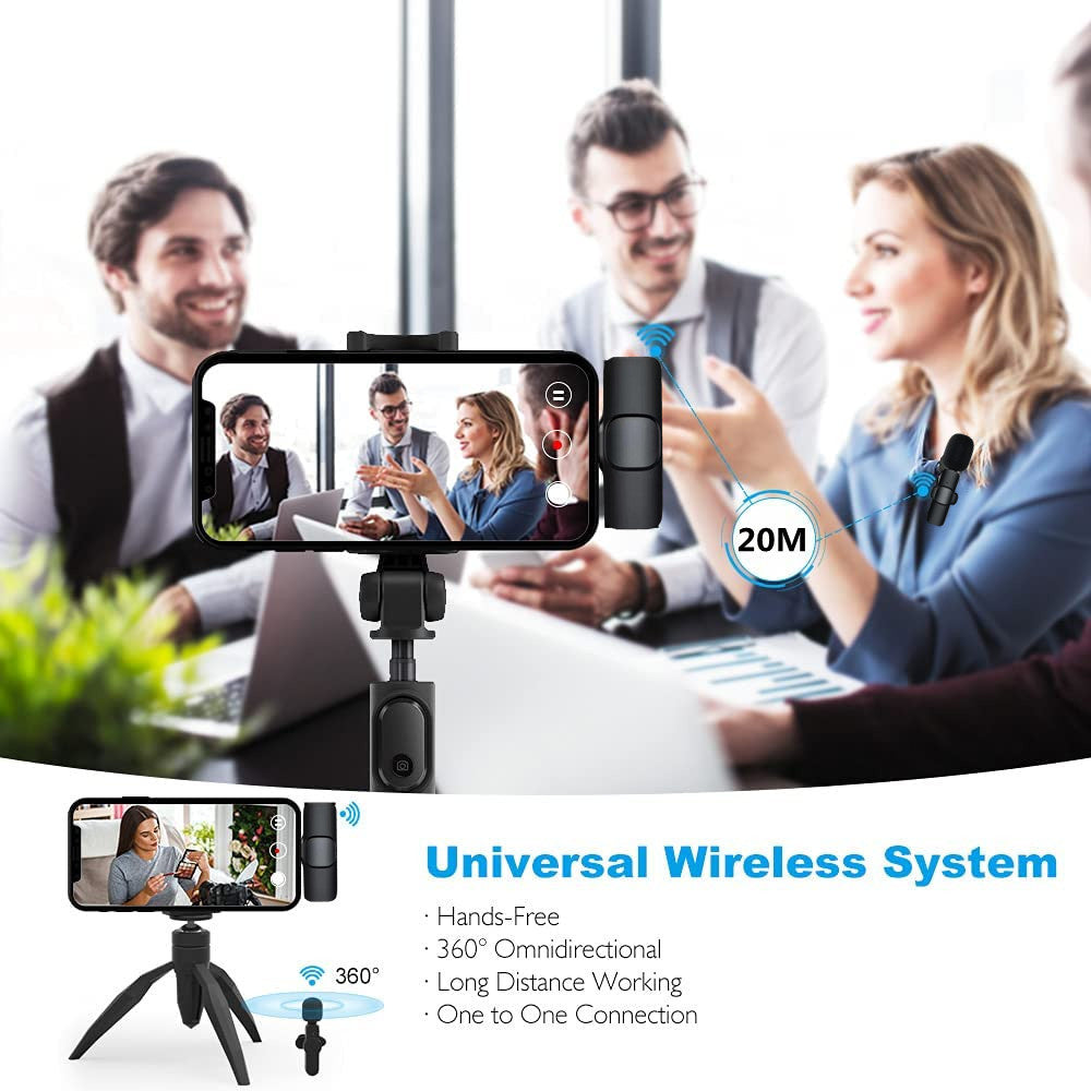 Wireless Clip Mic — Lavalier for Streaming