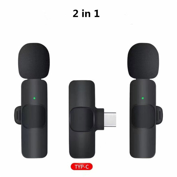 Wireless Clip Mic — Lavalier for Streaming