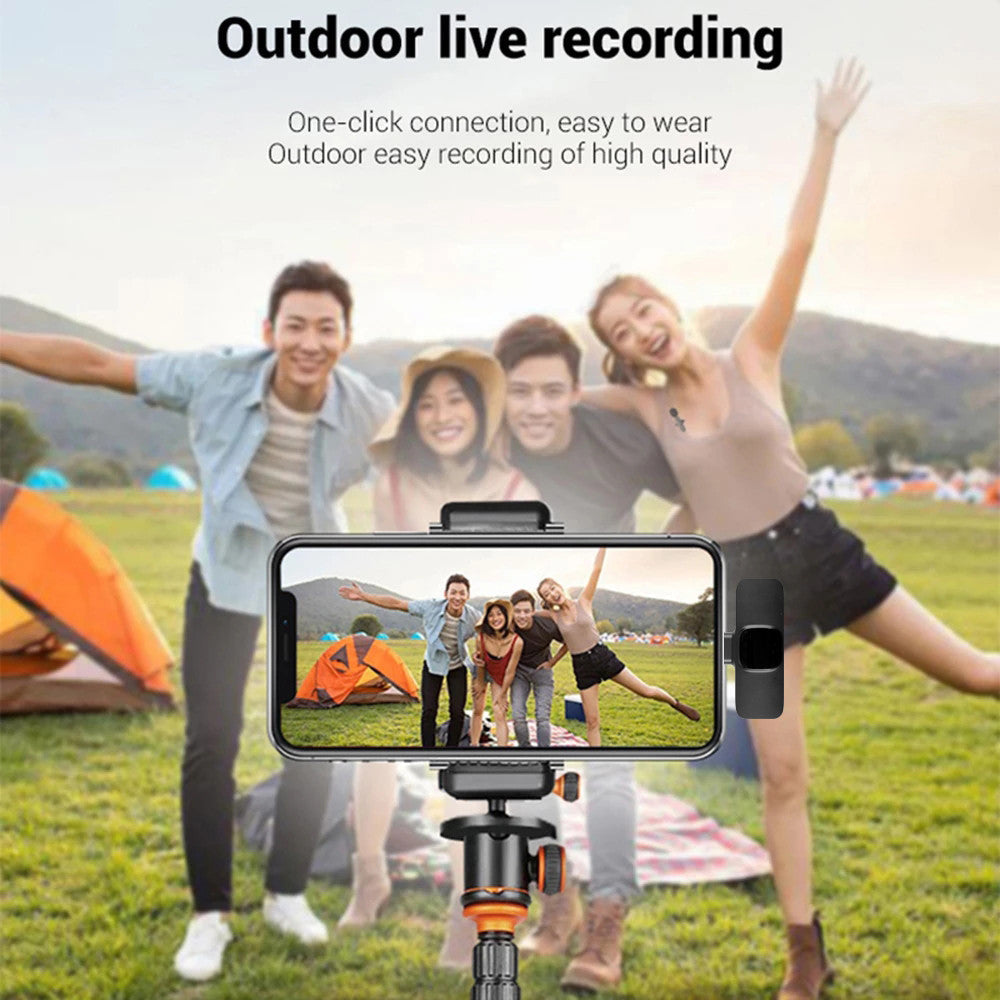 Wireless Clip Mic — Lavalier for Streaming